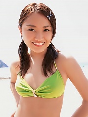 Natsumi Kamata petite Asian cutie in her skimpy bikini